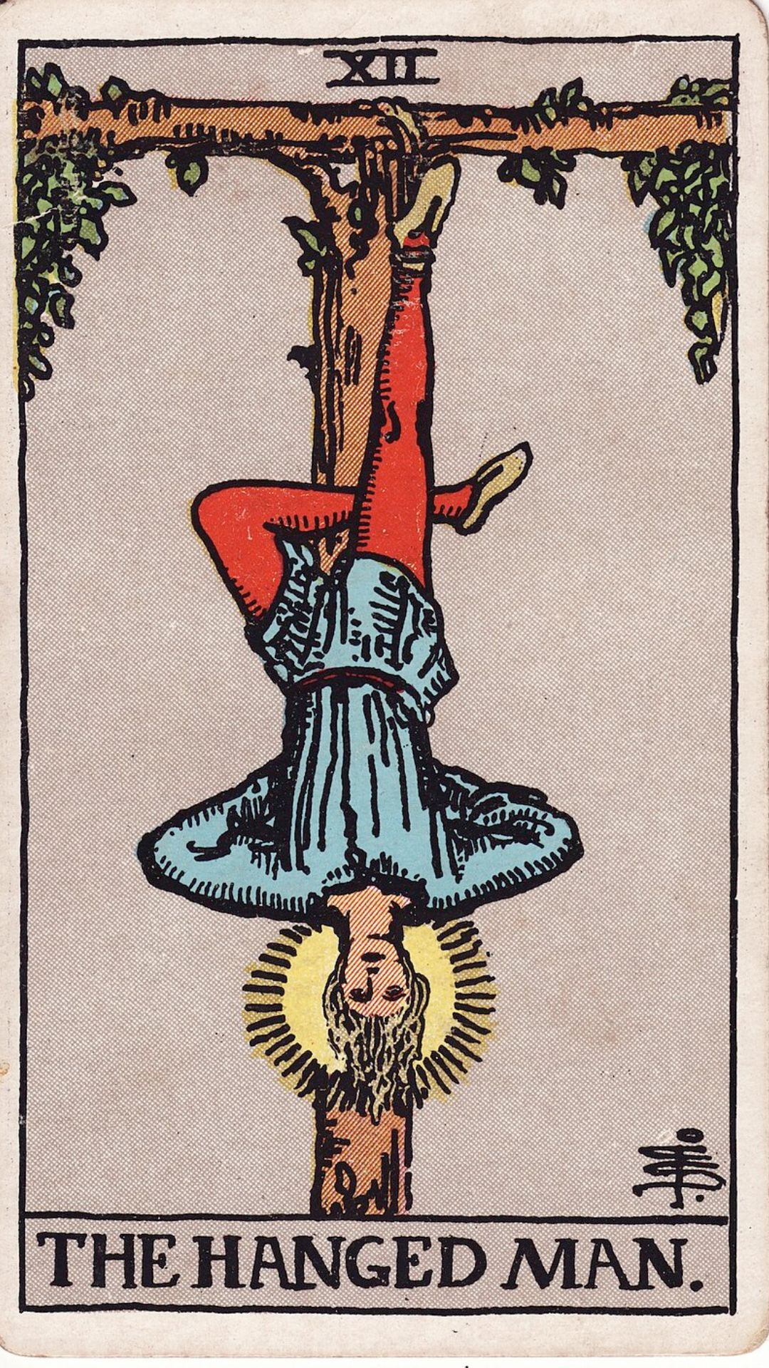 Tarotkortet Den hängde