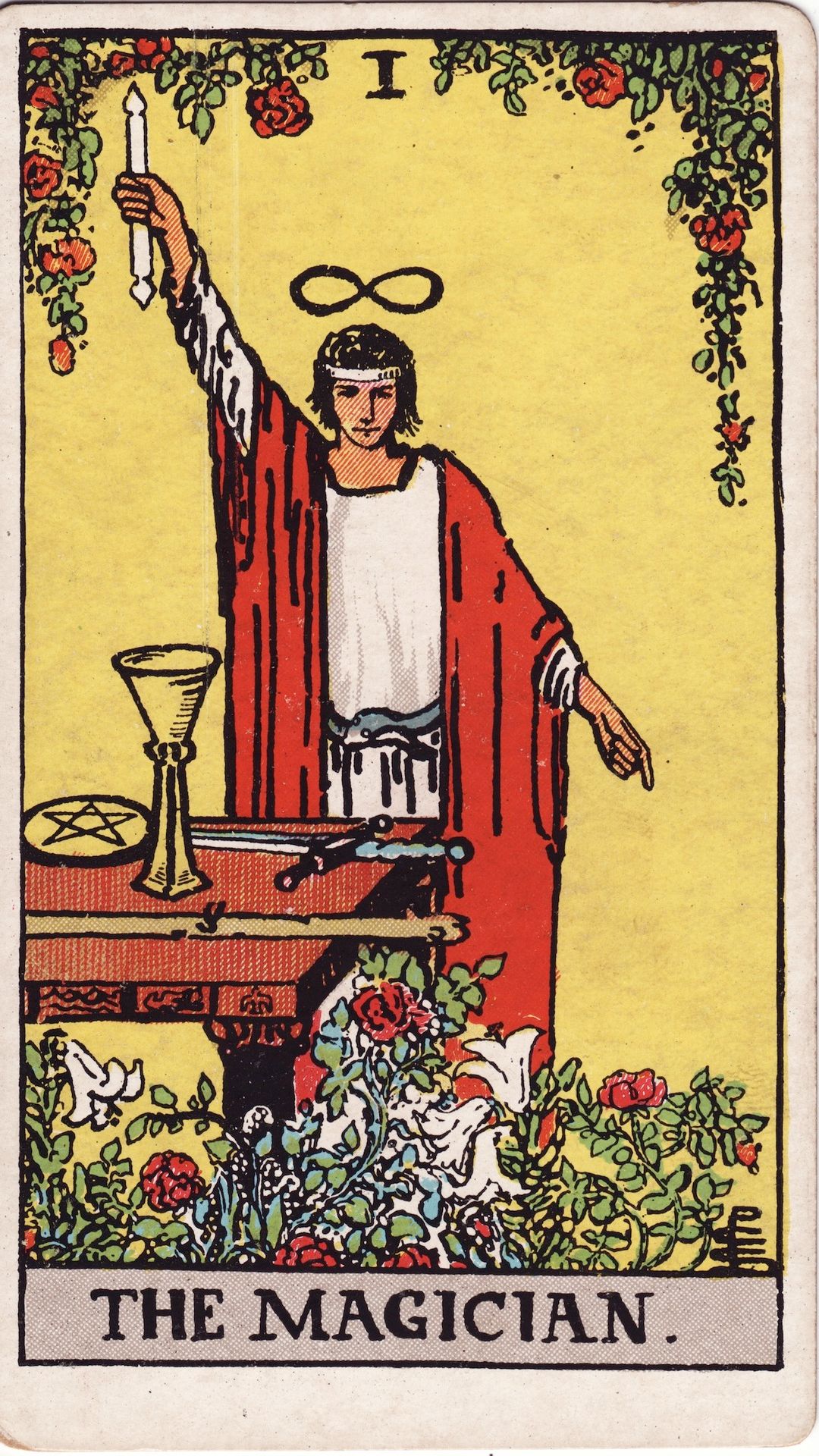 Tarotkortet Magikern
