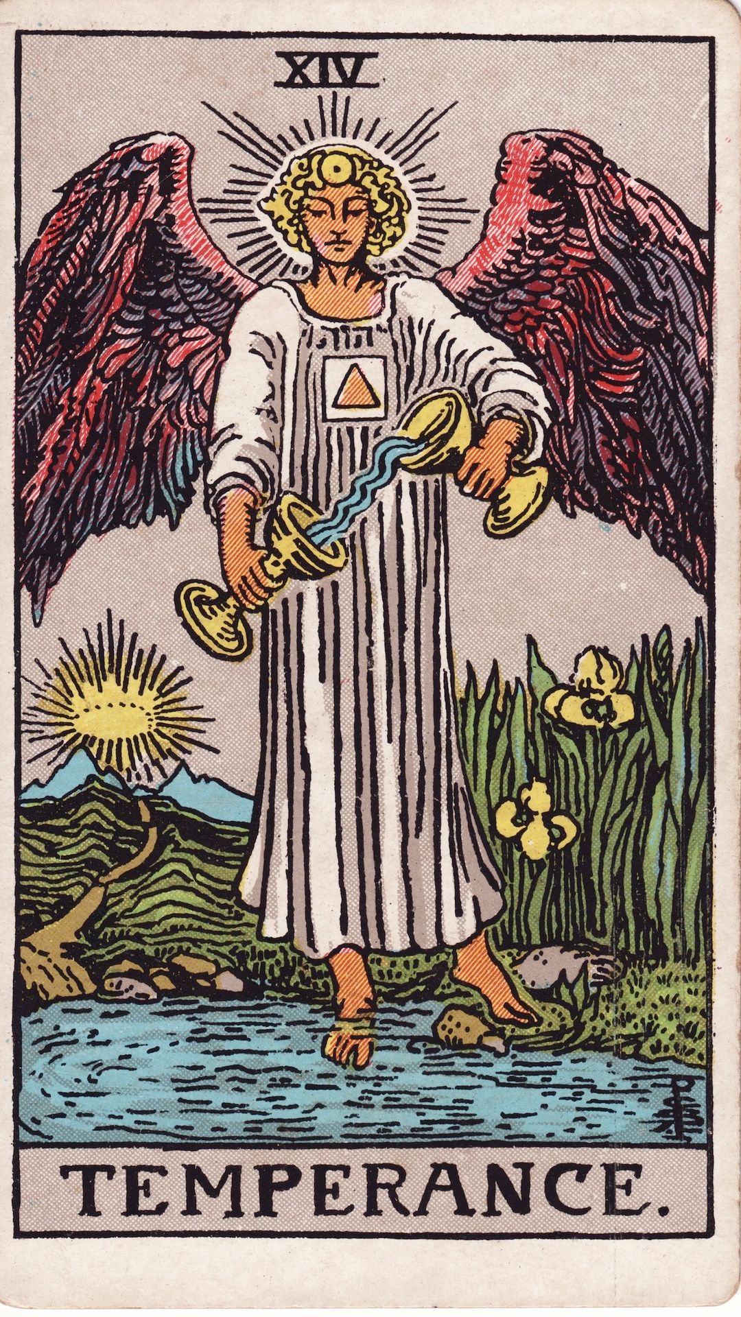 Tarotkortet Måttfullhet