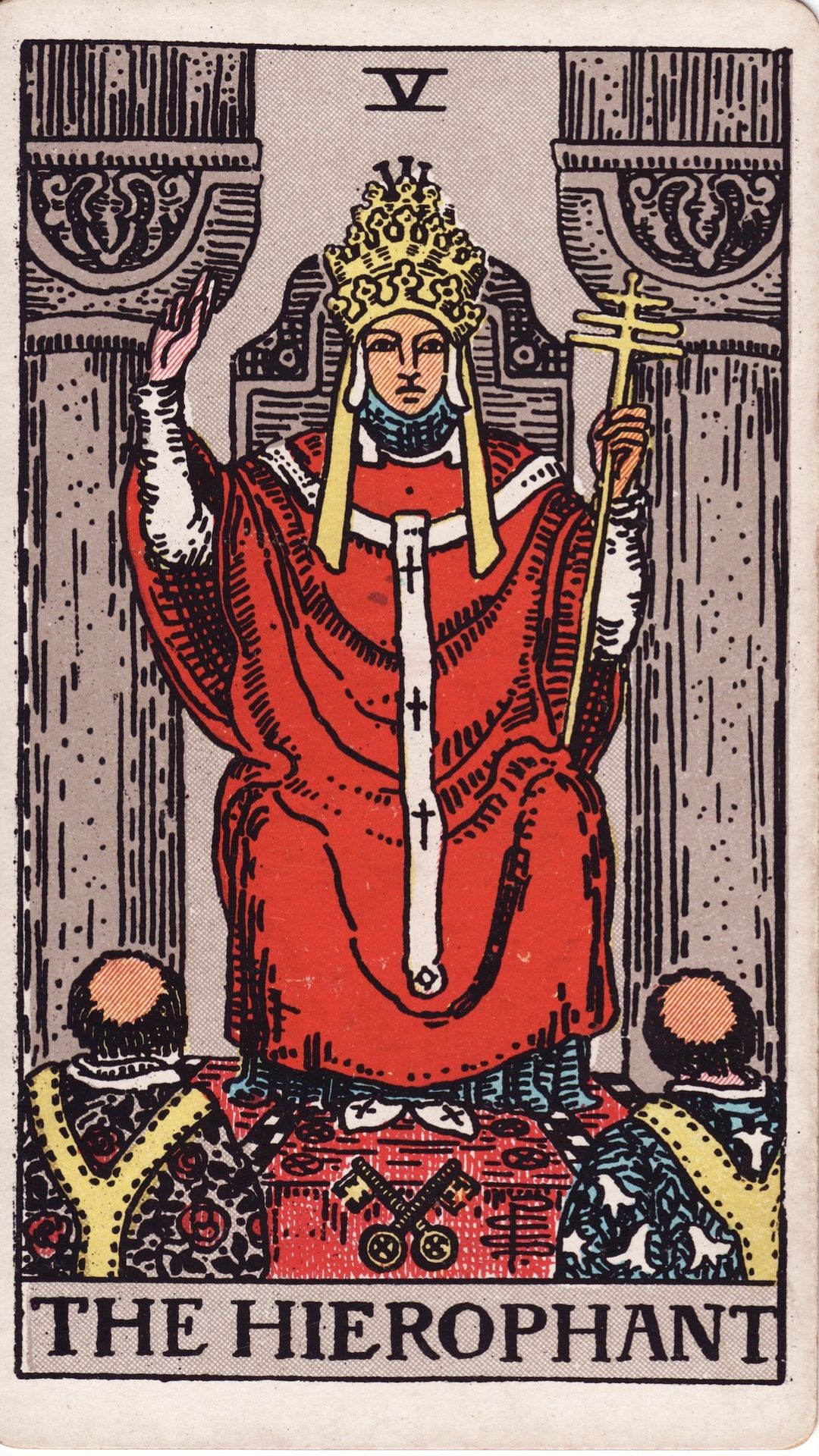 Tarotkortet Översteprästen