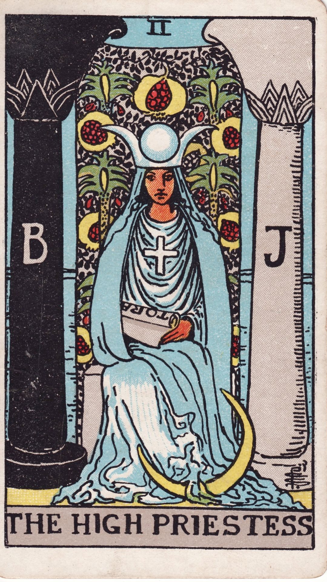 Tarotkortet Översteprästinnan