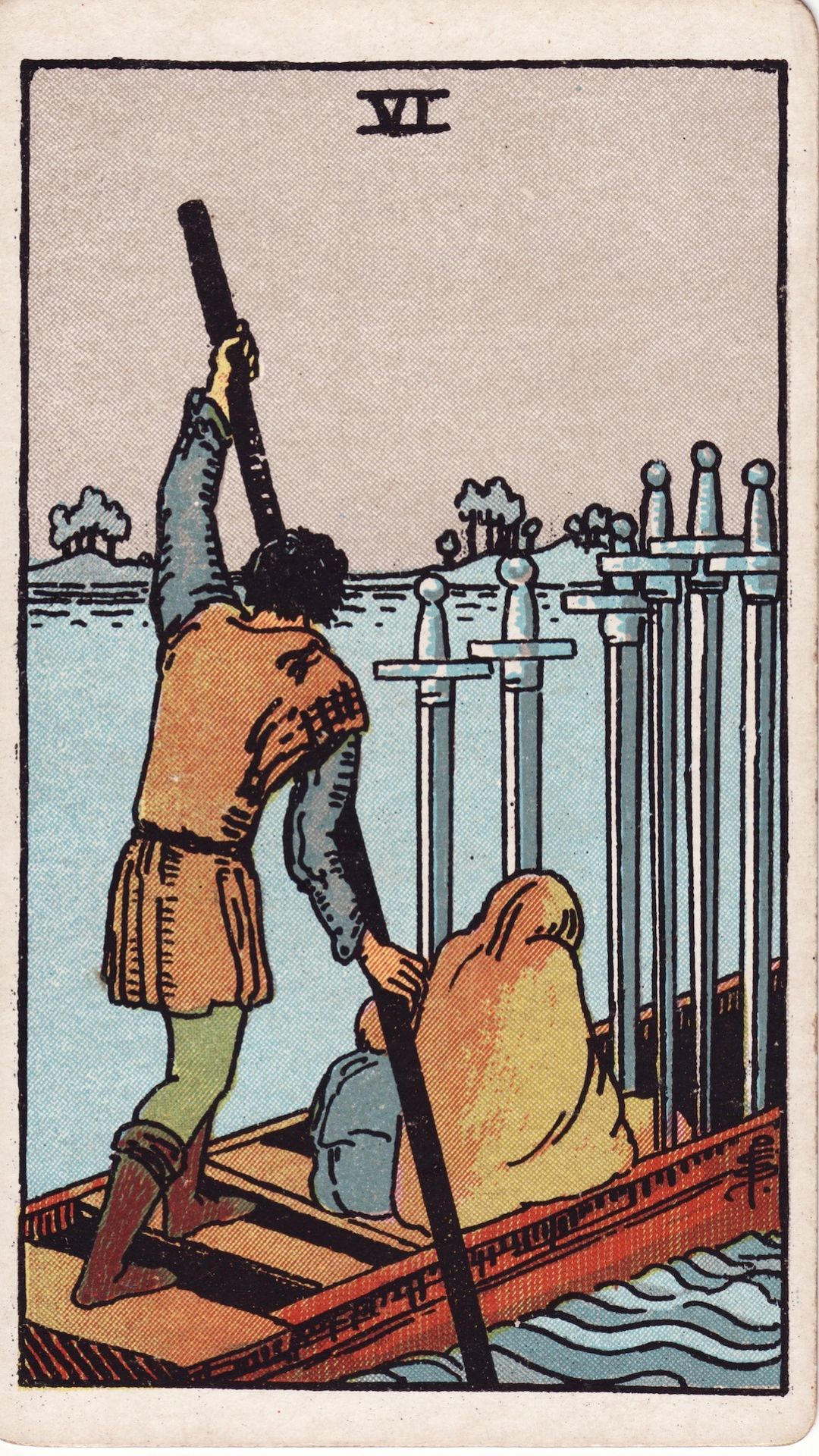 Tarotkortet Sex i Svärd