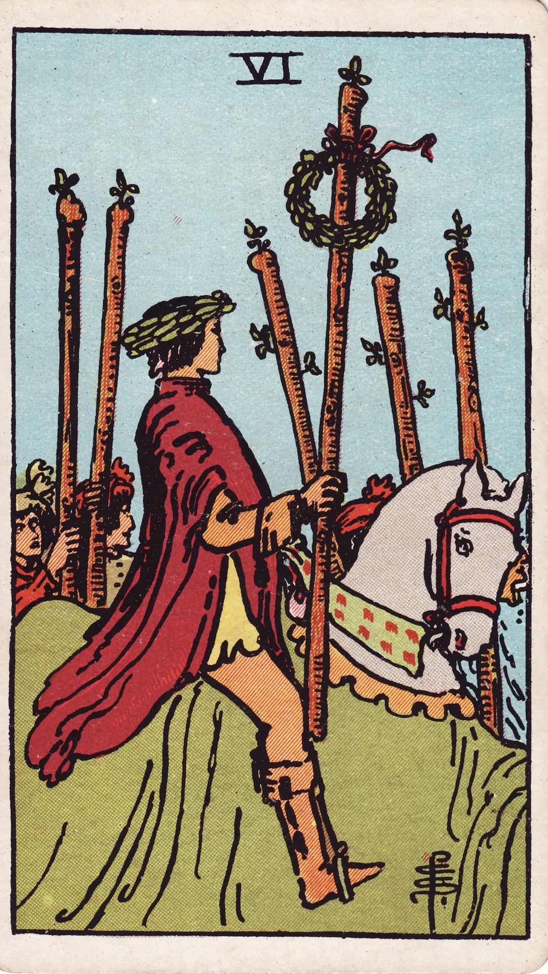 Tarotkortet Sex i Stavar