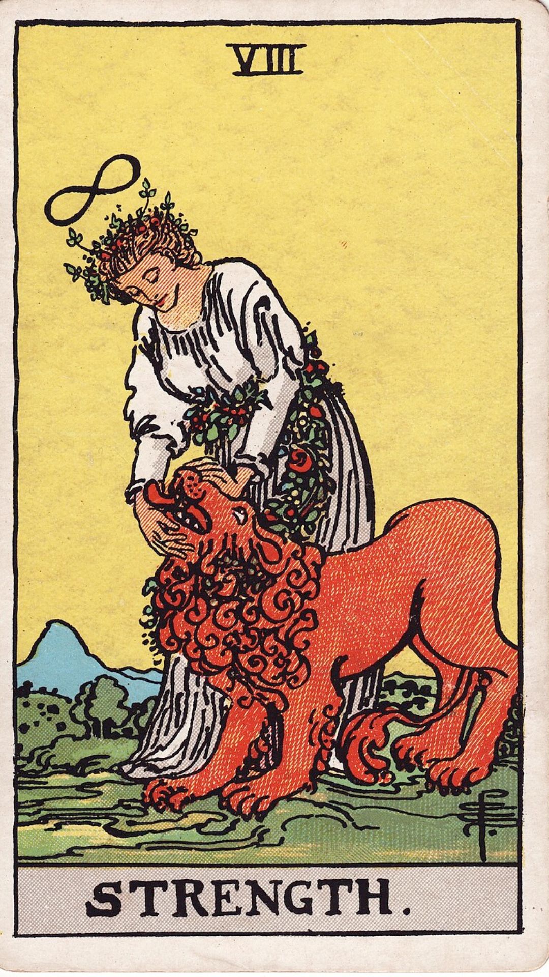 Tarotkortet Styrka